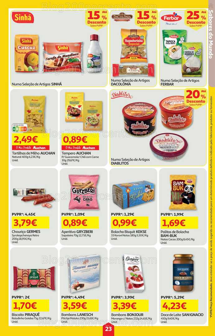 Antevisão Folheto AUCHAN Super Poupança de 18 a 24 dezembro