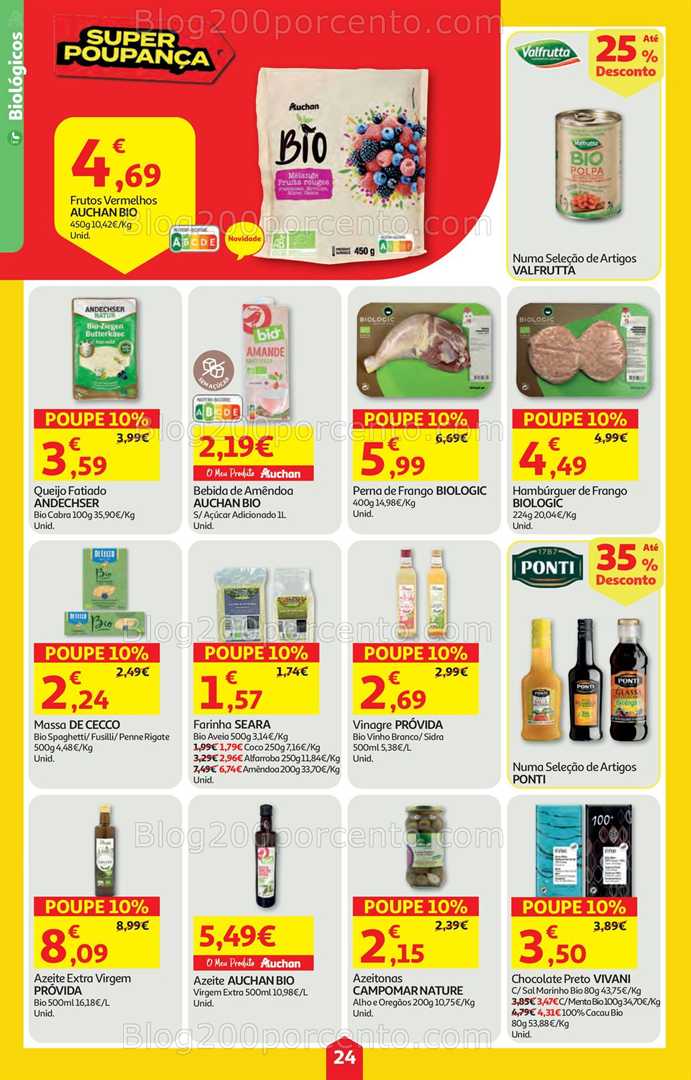 Antevisão Folheto AUCHAN Super Poupança de 18 a 24 dezembro