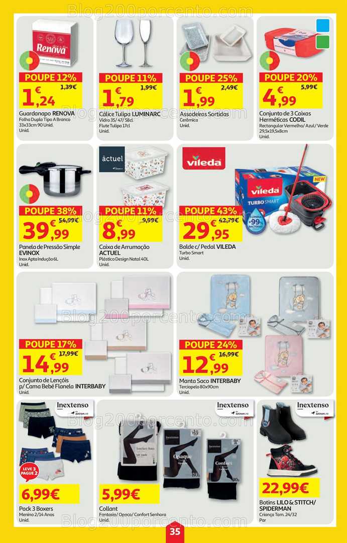 Antevisão Folheto AUCHAN Super Poupança de 18 a 24 dezembro