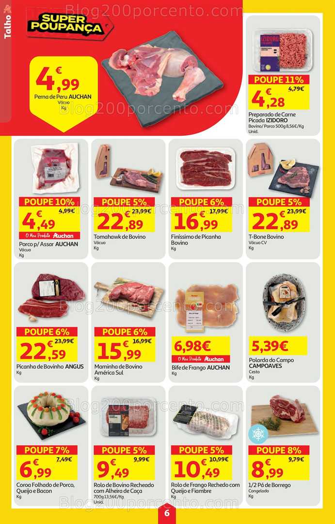 Antevisão Folheto AUCHAN Super Poupança de 18 a 24 dezembro