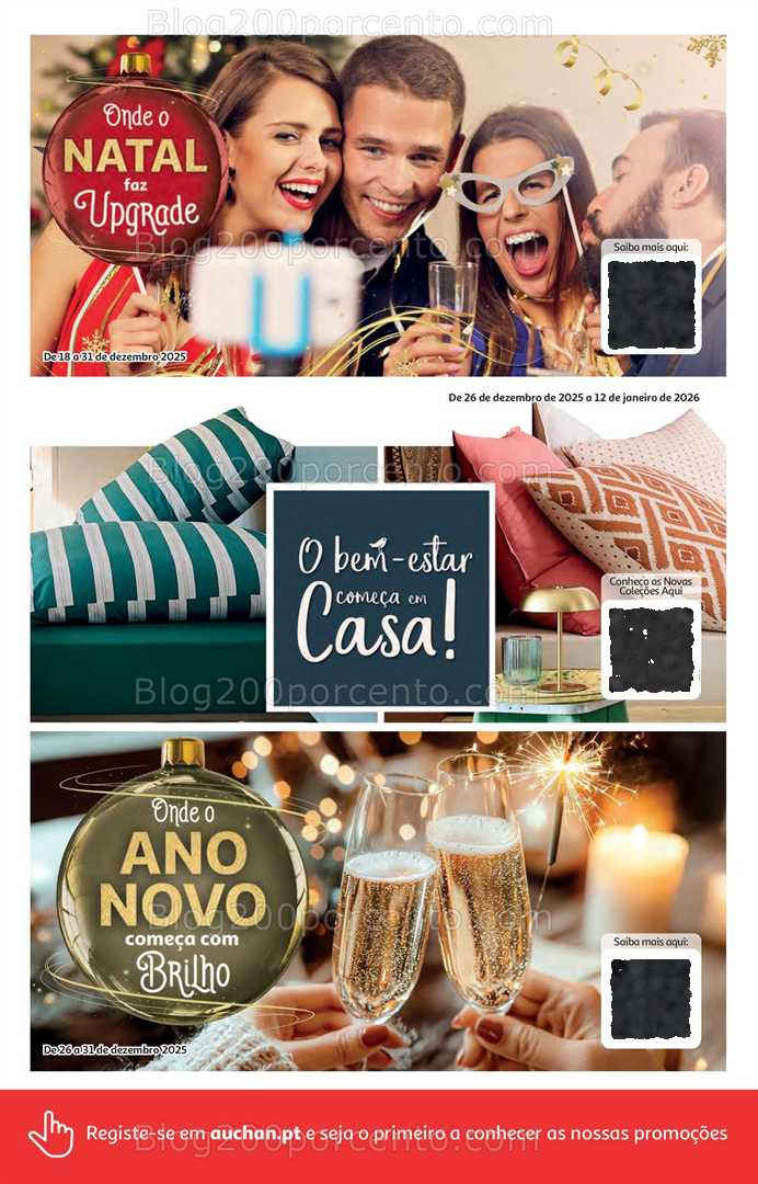 Antevisão Folheto AUCHAN Promoções de 25 a 31 dezembro