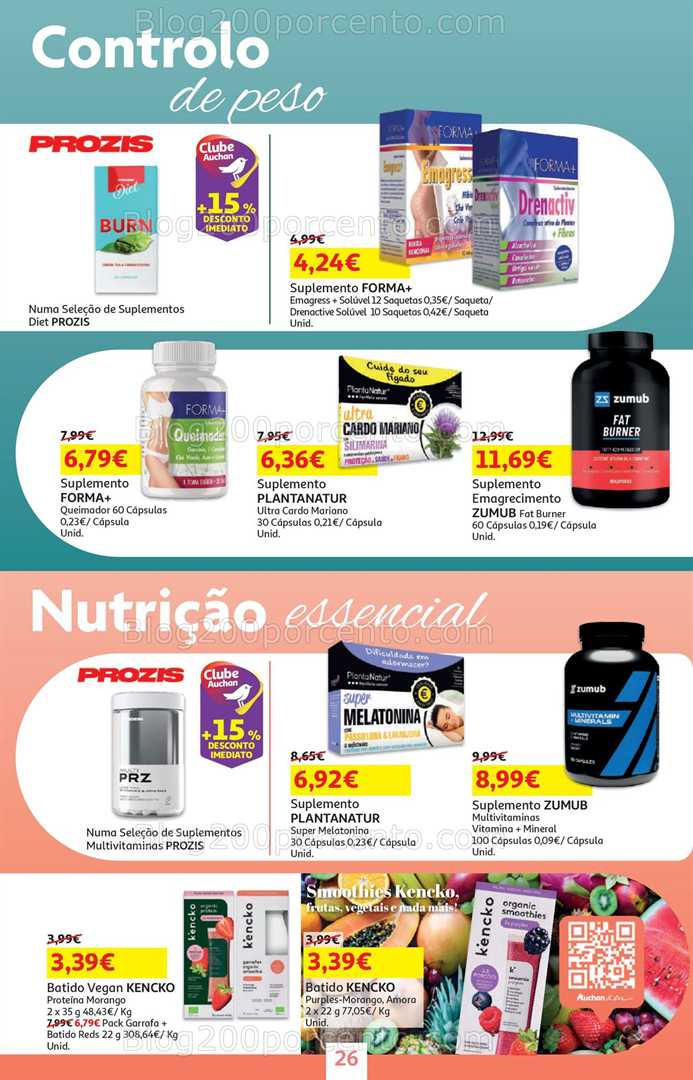 Antevisão Folheto AUCHAN Promoções 26 dezembro a 12 janeiro