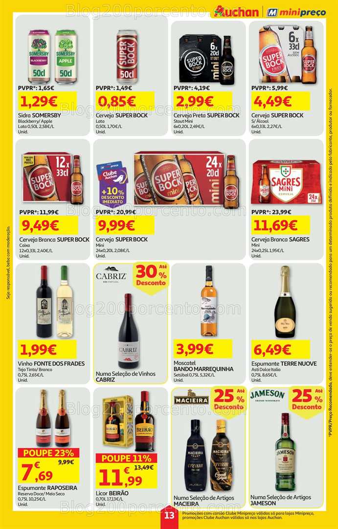 Antevisão Folheto MINIPREÇO - AUCHAN Promoções de 18 a 24 dezembro