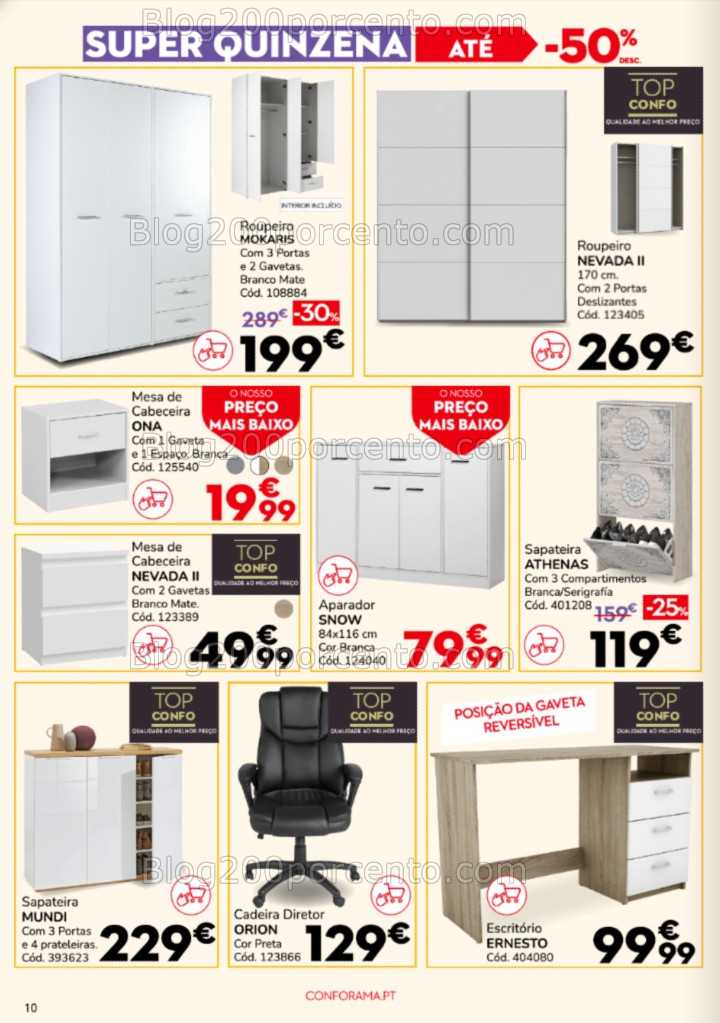 Antevisão Folheto CONFORAMA Promoções de 18 a 31 dezembro