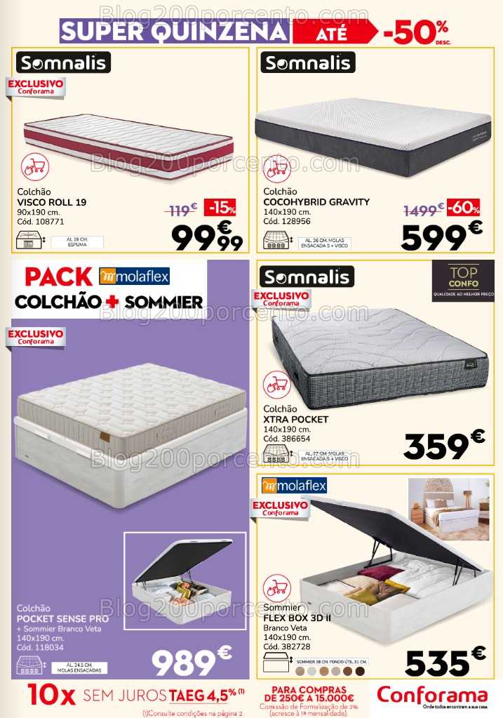 Antevisão Folheto CONFORAMA Promoções de 18 a 31 dezembro