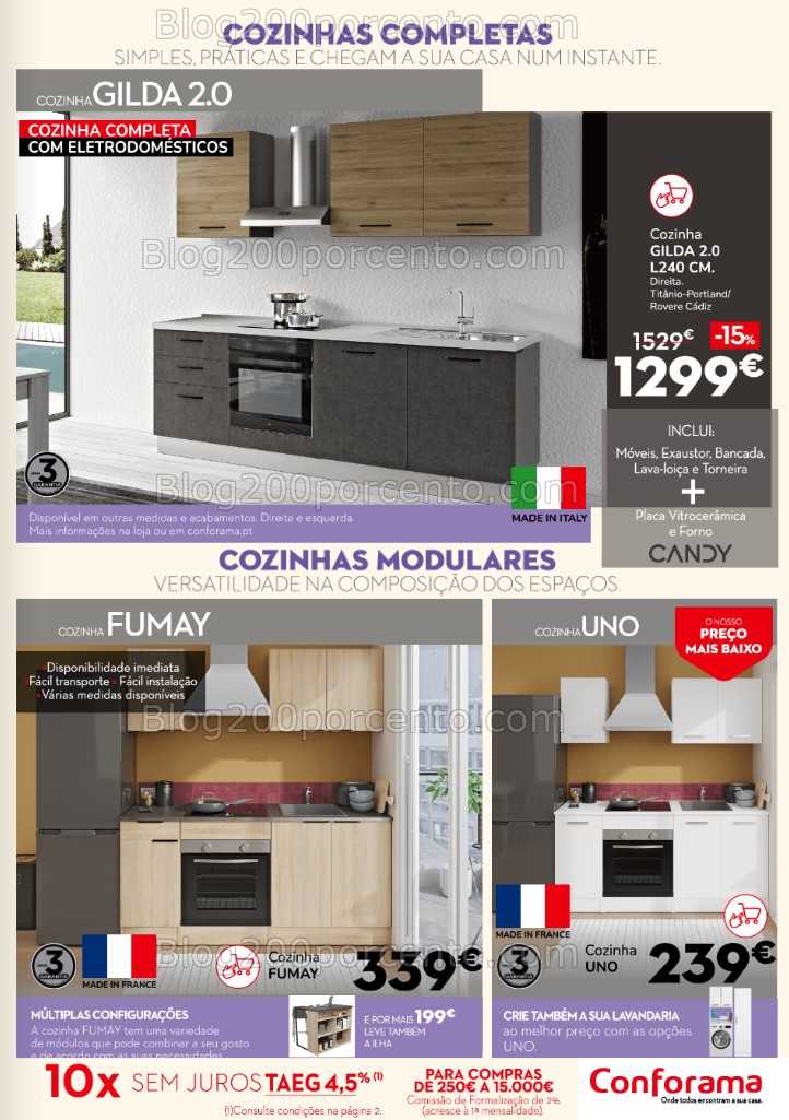 Antevisão Folheto CONFORAMA Promoções de 18 a 31 dezembro