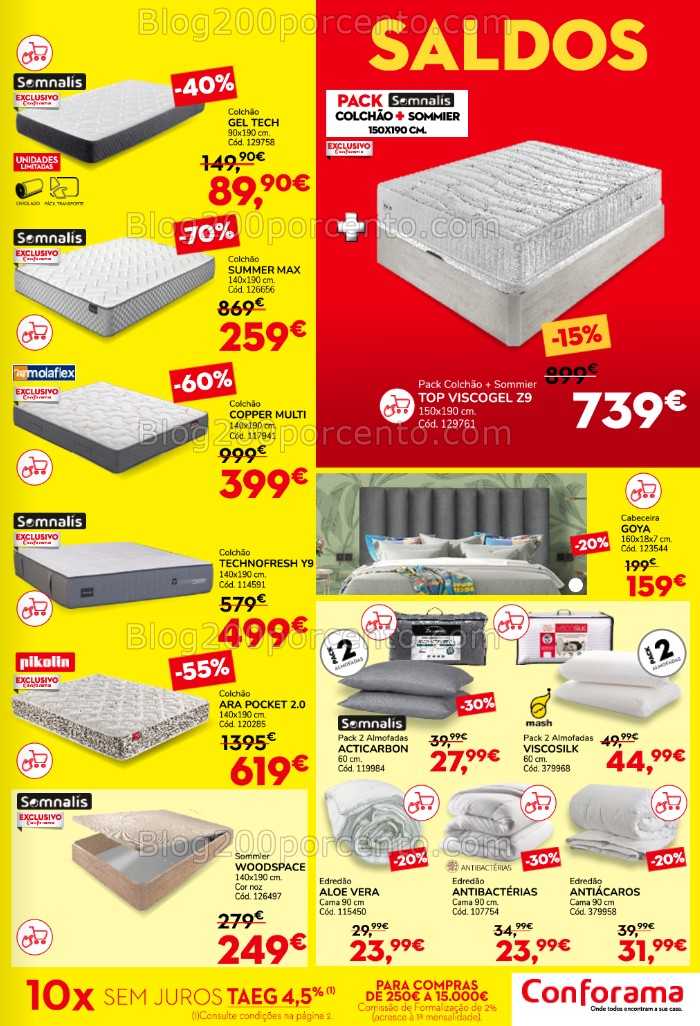 Antevisão Folheto CONFORAMA Saldos Promoções 26 dezembro a 4 fevereiro