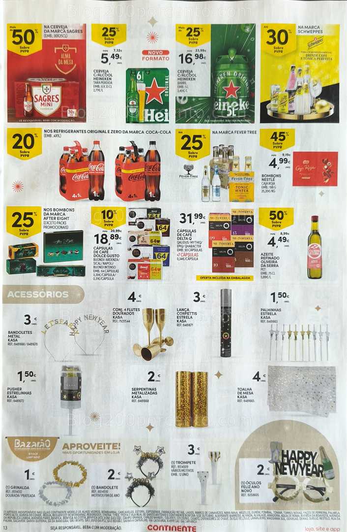 Antevisão Folheto CONTINENTE Promoções de 26 a 31 dezembro