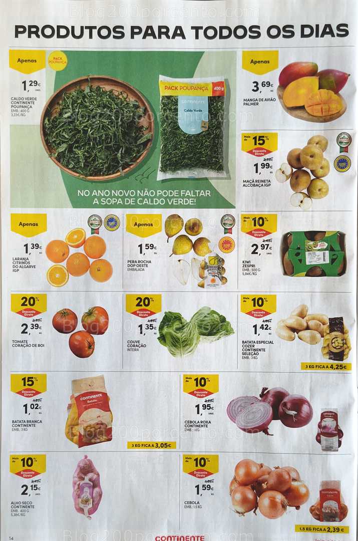 Antevisão Folheto CONTINENTE Promoções de 26 a 31 dezembro