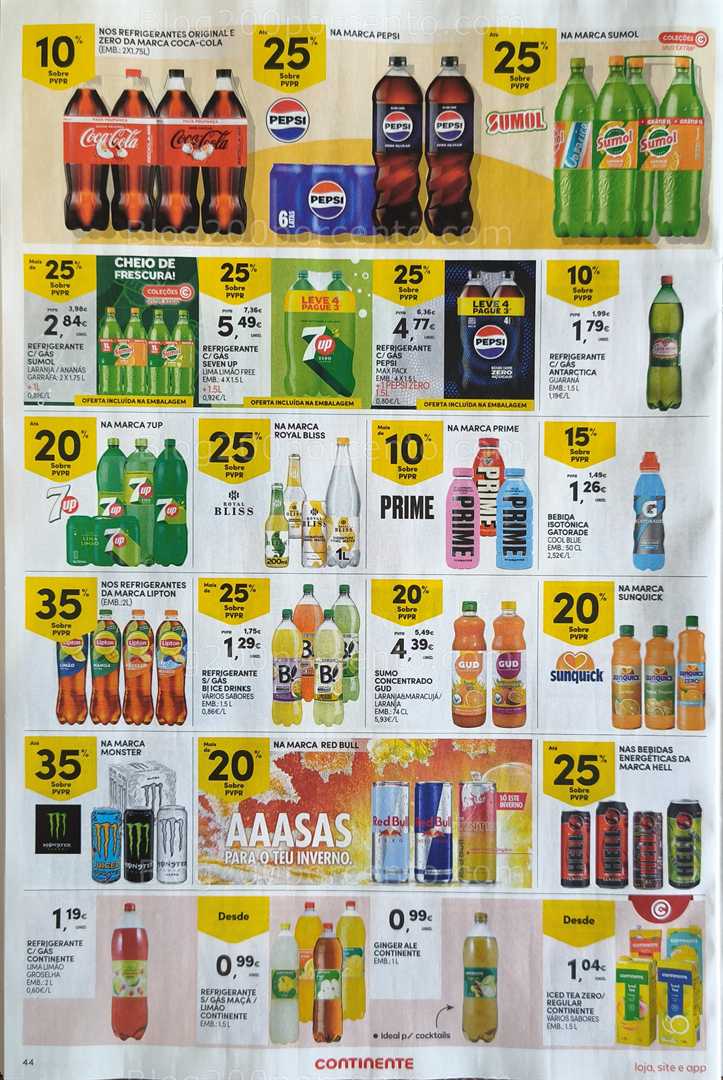 Antevisão Folheto CONTINENTE Promoções de 26 a 31 dezembro
