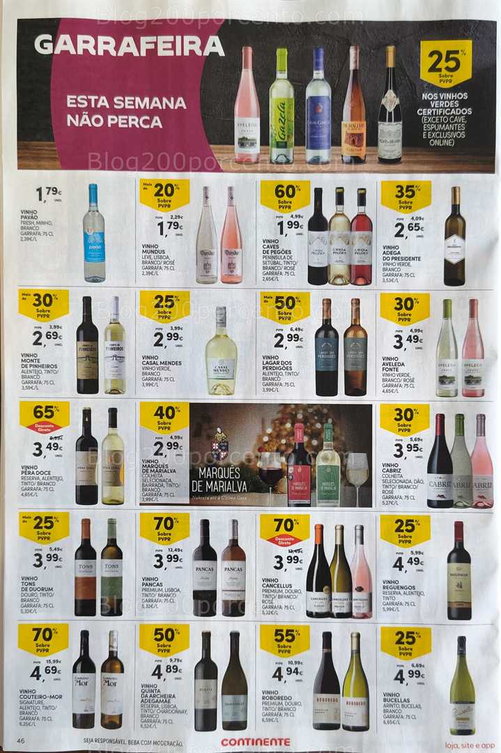 Antevisão Folheto CONTINENTE Promoções de 26 a 31 dezembro