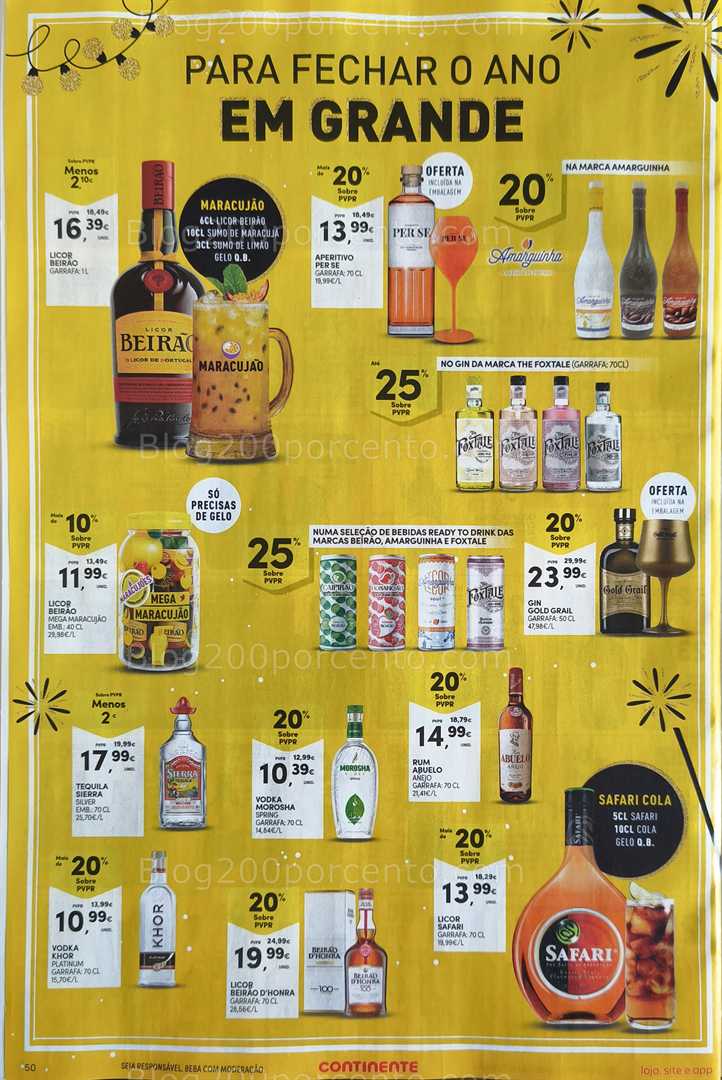 Antevisão Folheto CONTINENTE Promoções de 26 a 31 dezembro