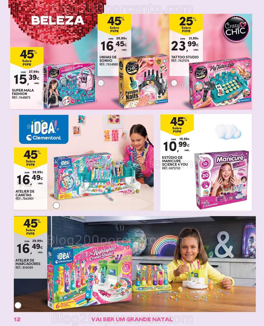 Antevisão Folheto CONTINENTE Açores Brinquedos Promoções de 11 a 24 dezembro