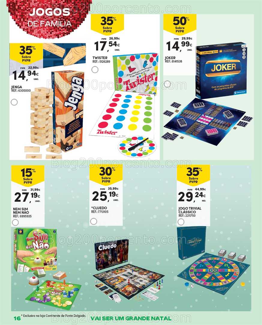 Antevisão Folheto CONTINENTE Açores Brinquedos Promoções de 11 a 24 dezembro