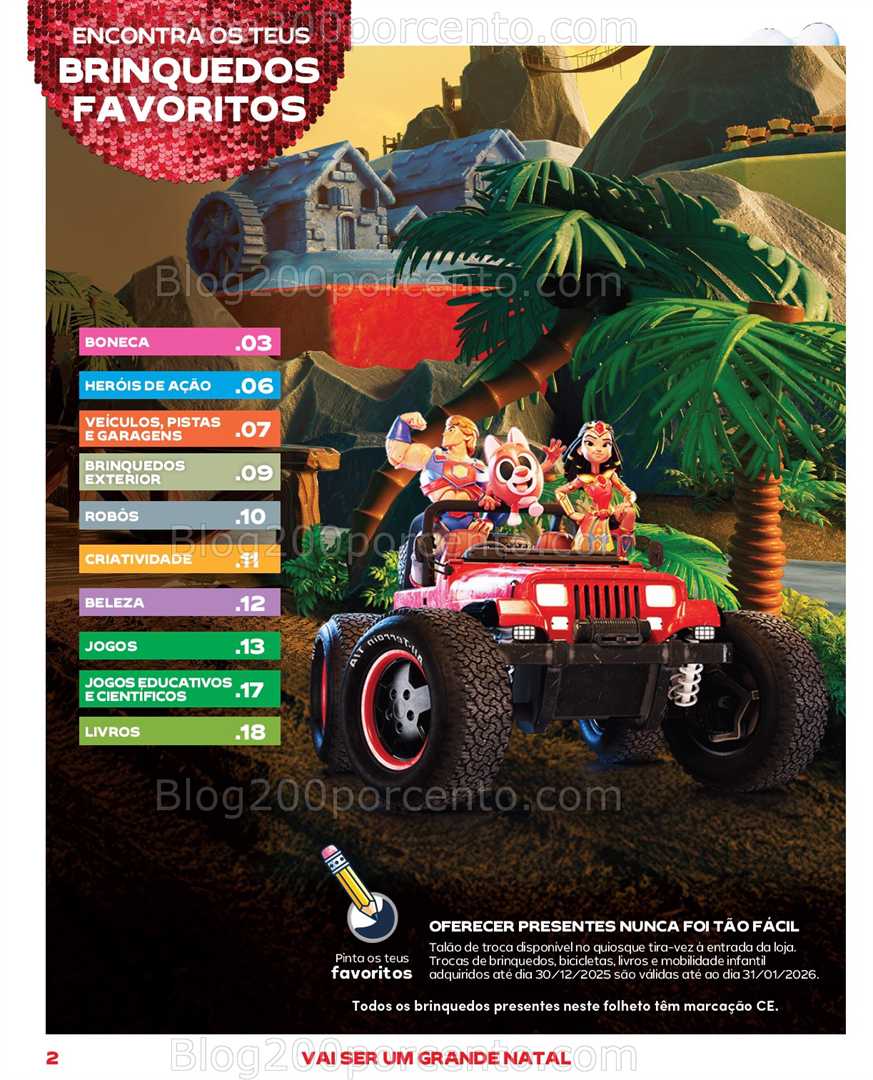Antevisão Folheto CONTINENTE Açores Brinquedos Promoções de 11 a 24 dezembro