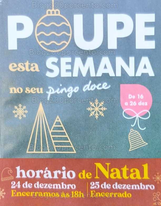 ALERTA - Aqui está o horário de Natal das lojas PINGO DOCE!