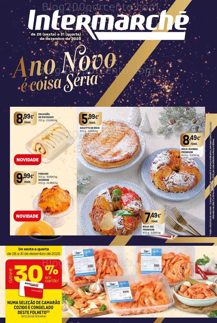 Antevisão Folheto INTERMARCHÉ Contact Promoções 26 a 31 dezembro