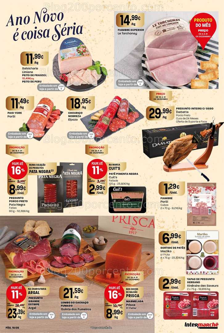 Antevisão Folheto INTERMARCHÉ Contact Promoções 26 a 31 dezembro