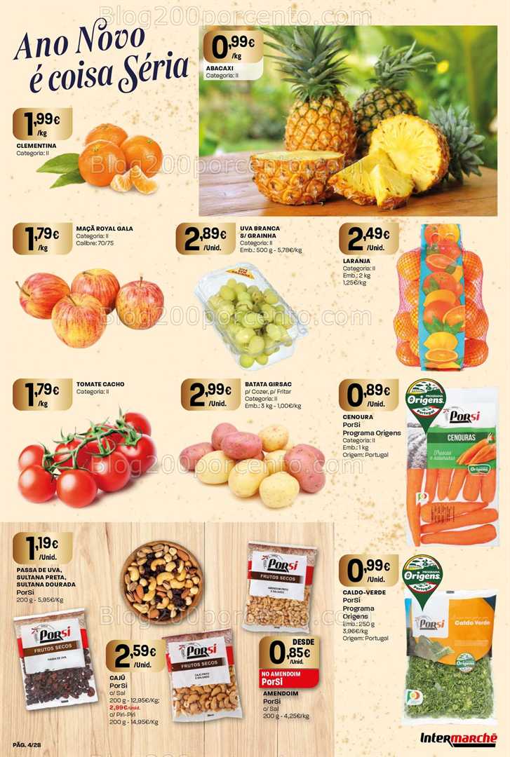 Antevisão Folheto INTERMARCHÉ Contact Promoções 26 a 31 dezembro