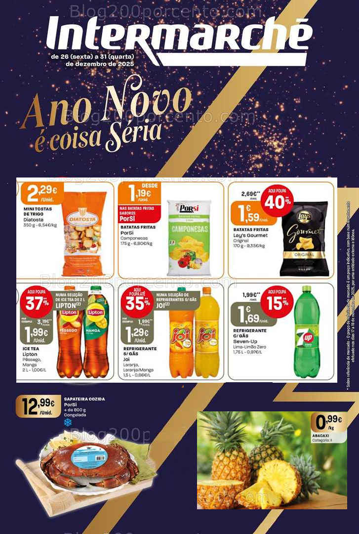 Antevisão Folheto INTERMARCHÉ Mini Promoções 26 a 31 dezembro