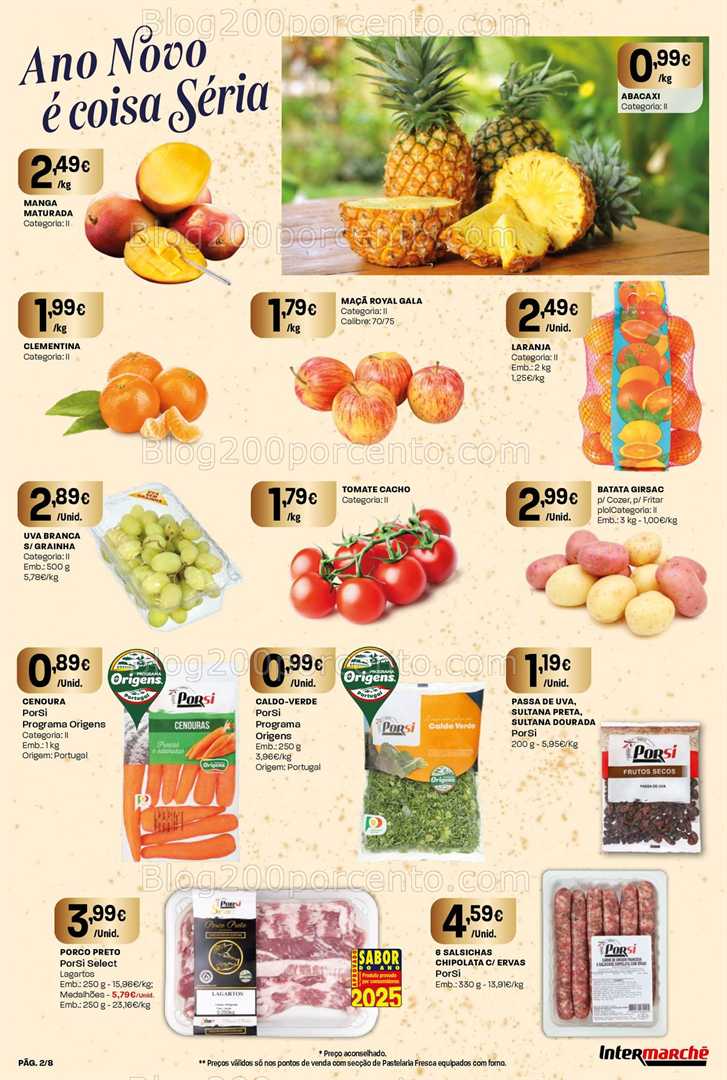 Antevisão Folheto INTERMARCHÉ Mini Promoções 26 a 31 dezembro