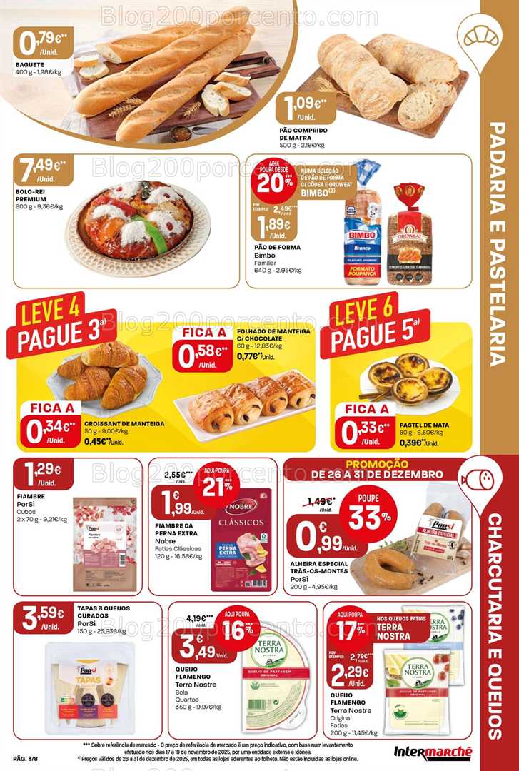 Antevisão Folheto INTERMARCHÉ Mini Promoções 26 a 31 dezembro