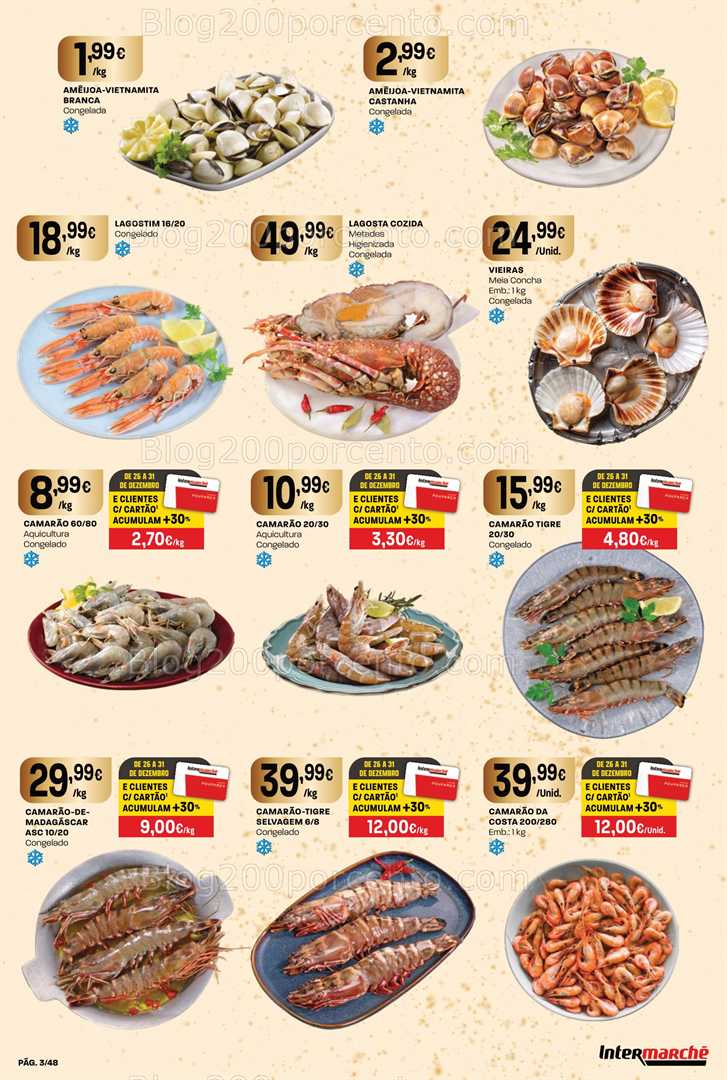 Antevisão Folheto INTERMARCHÉ Super Promoções de 26 a 31 dezembro