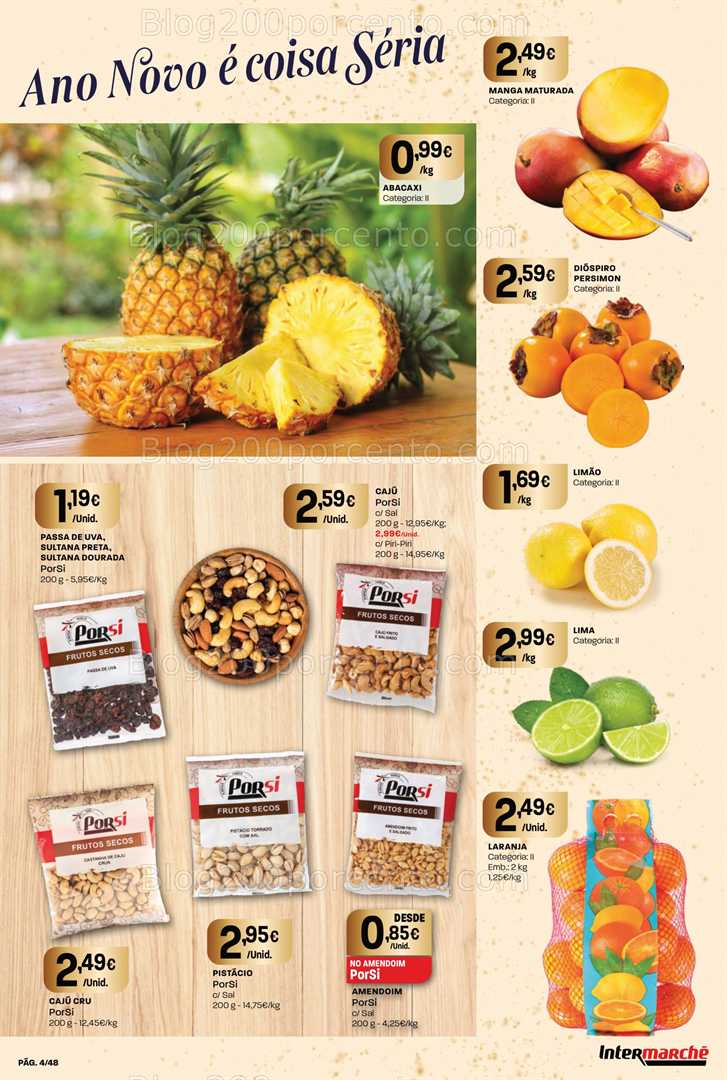 Antevisão Folheto INTERMARCHÉ Super Promoções de 26 a 31 dezembro