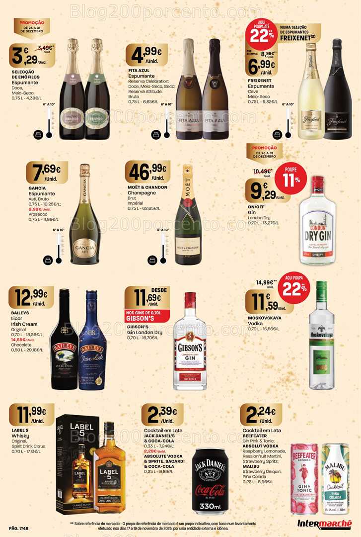 Antevisão Folheto INTERMARCHÉ Super Promoções de 26 a 31 dezembro