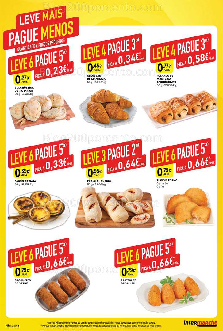 Antevisão Folheto INTERMARCHÉ Super Promoções de 26 a 31 dezembro