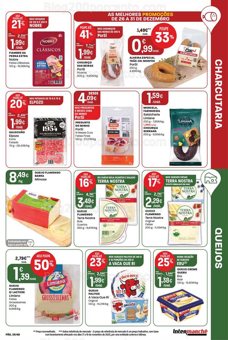 Antevisão Folheto INTERMARCHÉ Super Promoções de 26 a 31 dezembro