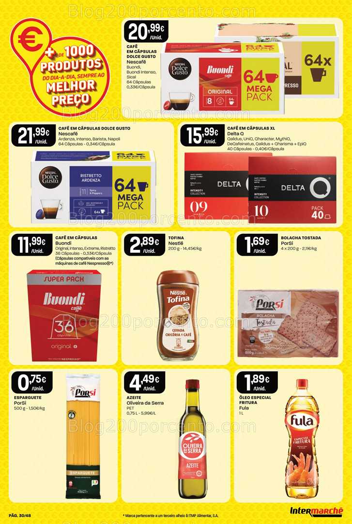 Antevisão Folheto INTERMARCHÉ Super Promoções de 26 a 31 dezembro