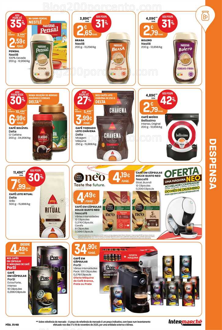Antevisão Folheto INTERMARCHÉ Super Promoções de 26 a 31 dezembro