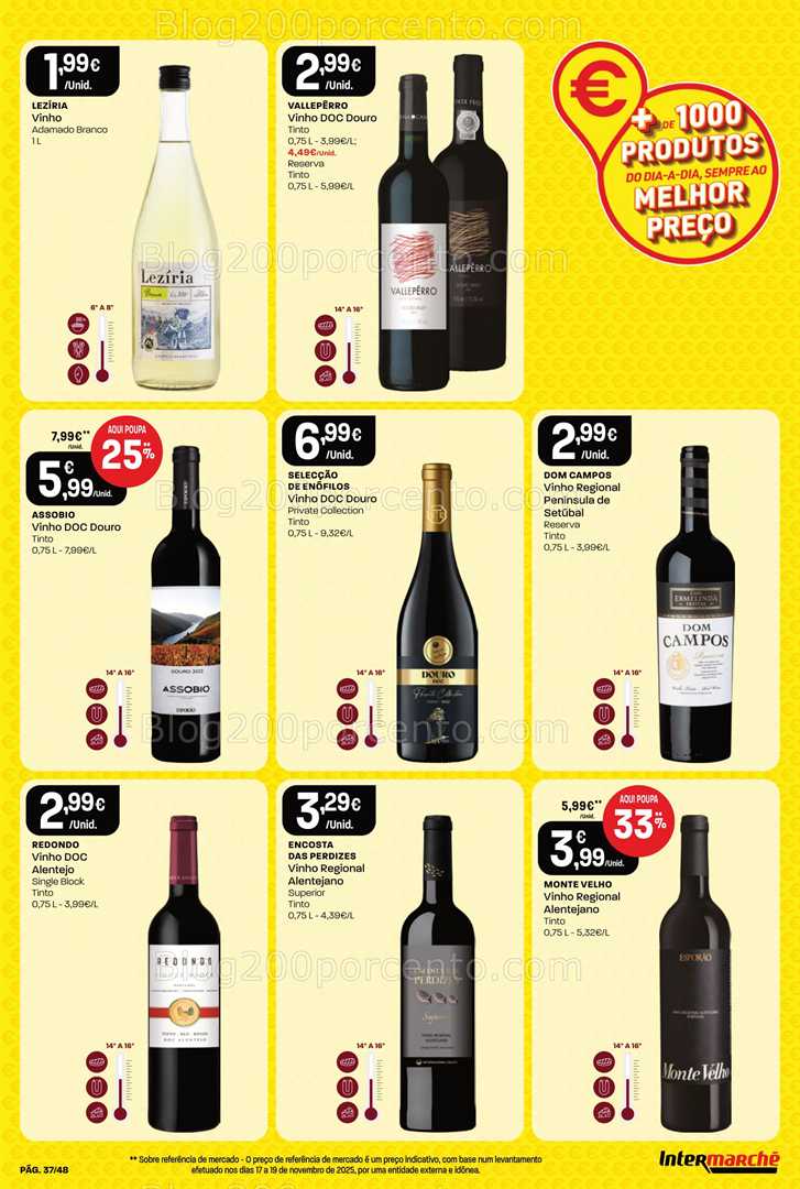 Antevisão Folheto INTERMARCHÉ Super Promoções de 26 a 31 dezembro
