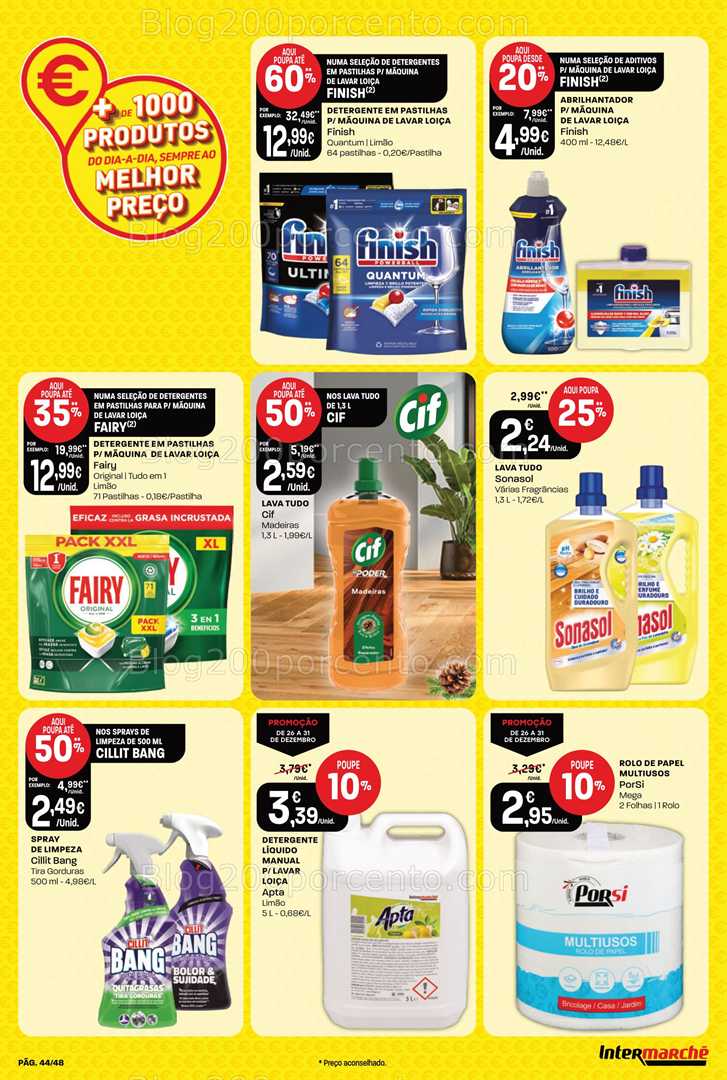 Antevisão Folheto INTERMARCHÉ Super Promoções de 26 a 31 dezembro