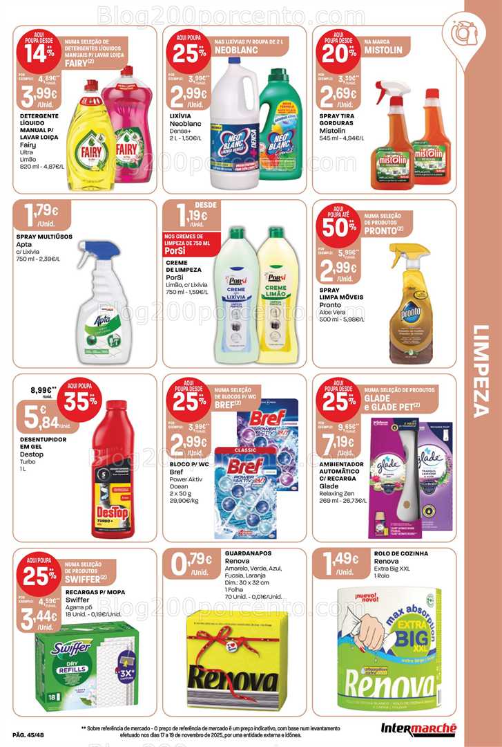 Antevisão Folheto INTERMARCHÉ Super Promoções de 26 a 31 dezembro