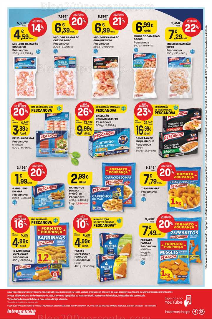 Antevisão Folheto INTERMARCHÉ Extra Promoções de 26 a 31 dezembro