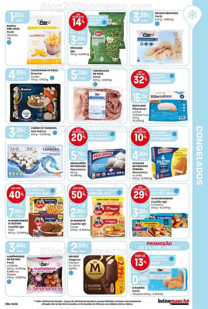 Antevisão Folheto INTERMARCHÉ Contact Promoções de 2 a 7 janeiro