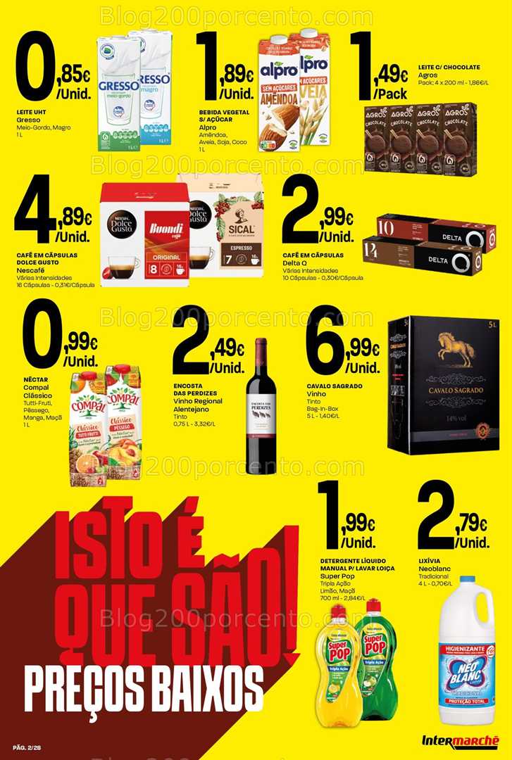 Antevisão Folheto INTERMARCHÉ Contact Promoções de 2 a 7 janeiro