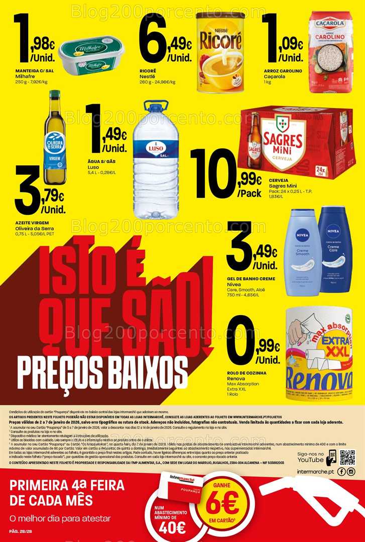 Antevisão Folheto INTERMARCHÉ Contact Promoções de 2 a 7 janeiro