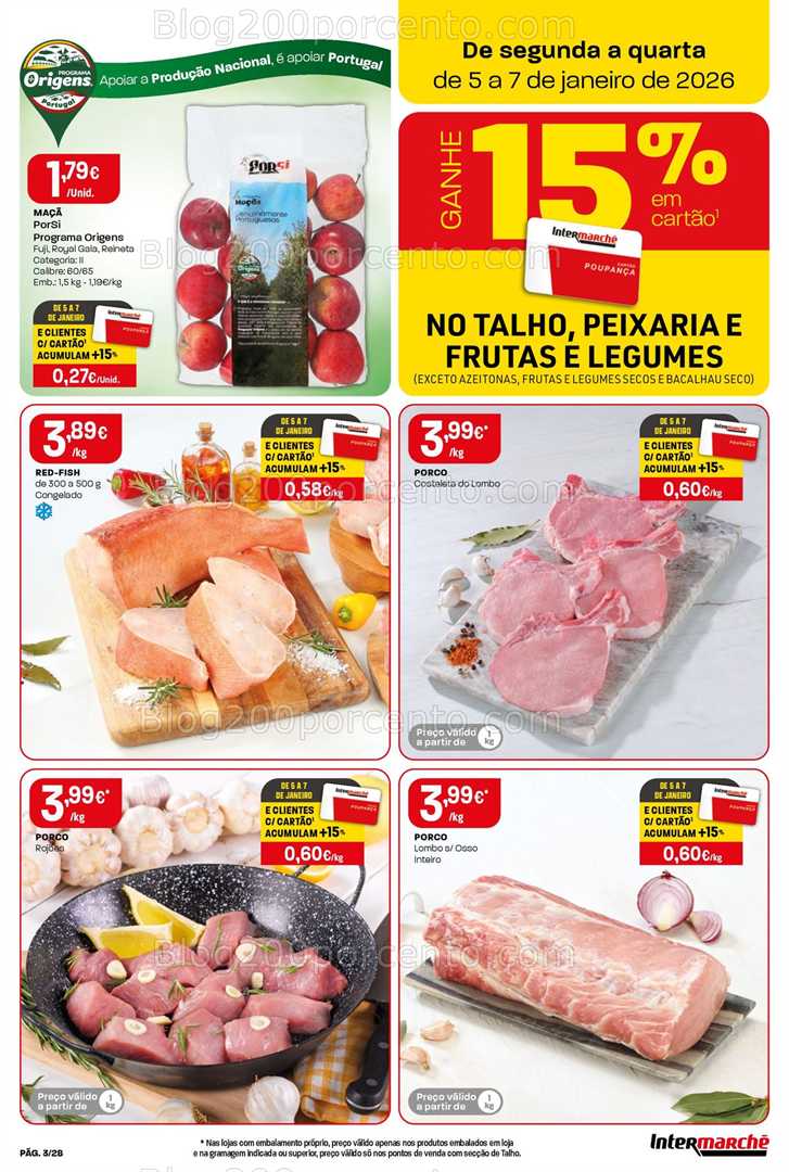 Antevisão Folheto INTERMARCHÉ Contact Promoções de 2 a 7 janeiro