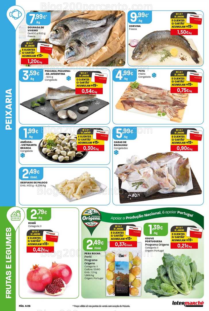 Antevisão Folheto INTERMARCHÉ Contact Promoções de 2 a 7 janeiro