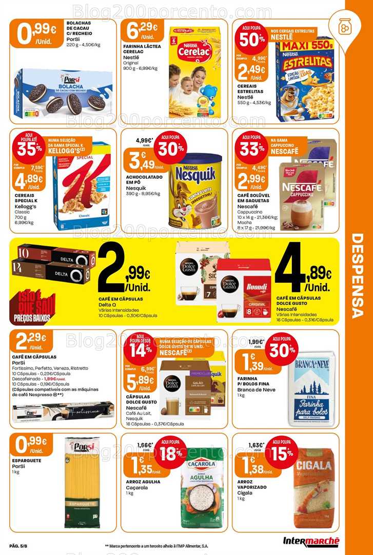 Antevisão Folheto INTERMARCHÉ Mini Promoções de 2 a 7 janeiro