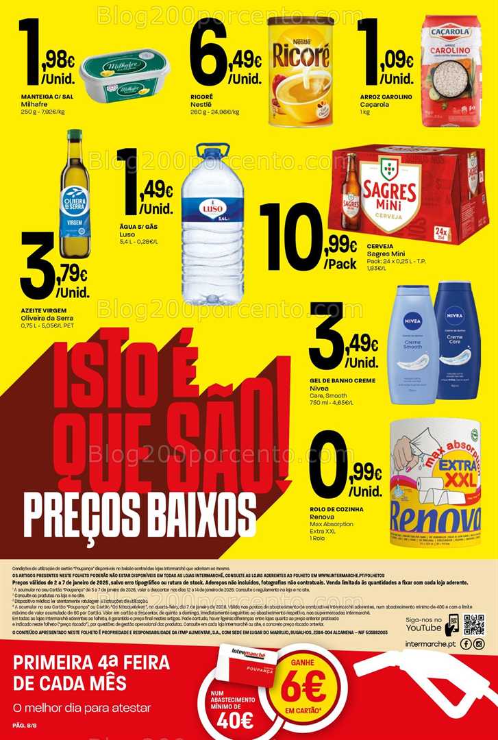 Antevisão Folheto INTERMARCHÉ Mini Promoções de 2 a 7 janeiro