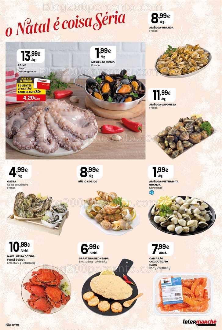 Antevisão Folheto INTERMARCHÉ Super Promoções de 18 a 24 dezembro