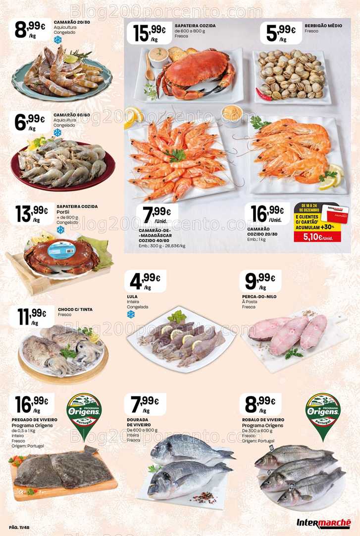 Antevisão Folheto INTERMARCHÉ Super Promoções de 18 a 24 dezembro