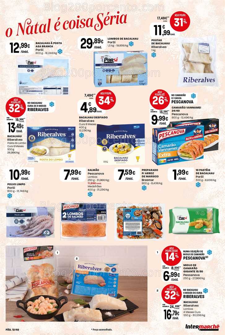Antevisão Folheto INTERMARCHÉ Super Promoções de 18 a 24 dezembro