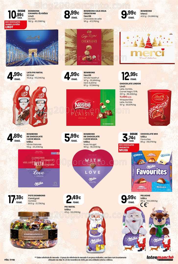 Antevisão Folheto INTERMARCHÉ Super Promoções de 18 a 24 dezembro