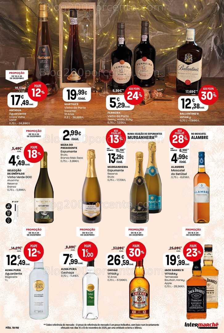 Antevisão Folheto INTERMARCHÉ Super Promoções de 18 a 24 dezembro