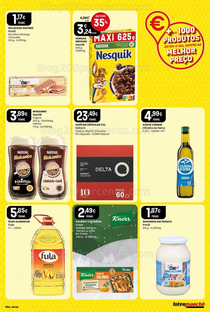 Antevisão Folheto INTERMARCHÉ Super Promoções de 18 a 24 dezembro